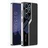 Fashion Sport Car Design Leather Electroplated PC Cover Case For Samsung Galaxy S25 Ultra Plus S24 S23 Ultra