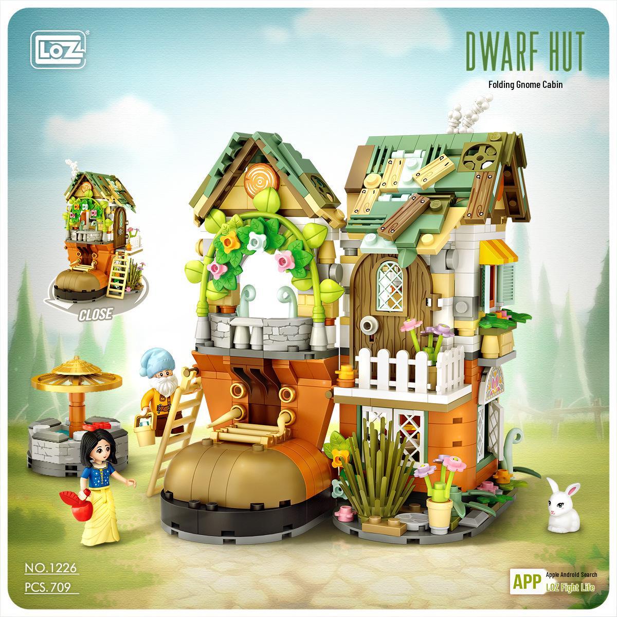 

Волшебный сказочный лесной коттедж: Деревянный миниатюрный домик и игрушки для детей сделай сам