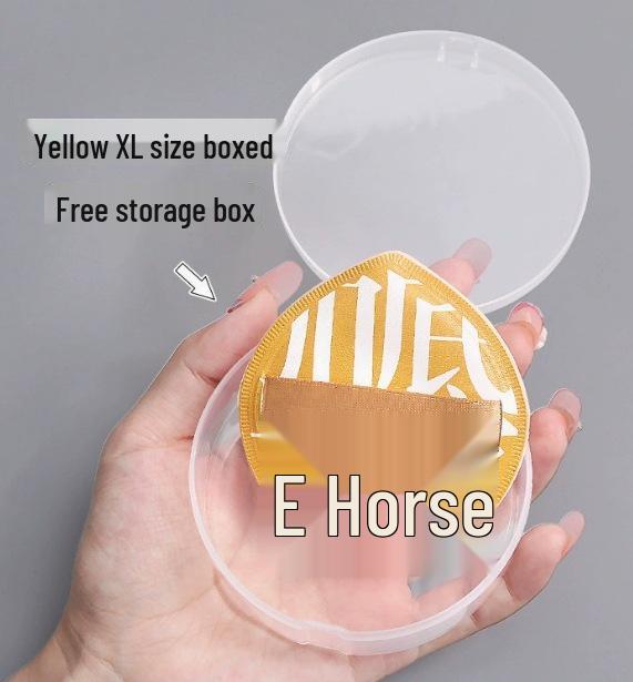 Dual-Use Cotton Candy Makeup Puff: Dry & Wet Loose Powder Cushion Tool