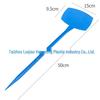 Large Thickened Plastic Ground Stake with Fan-shaped Marking Label for Gardening