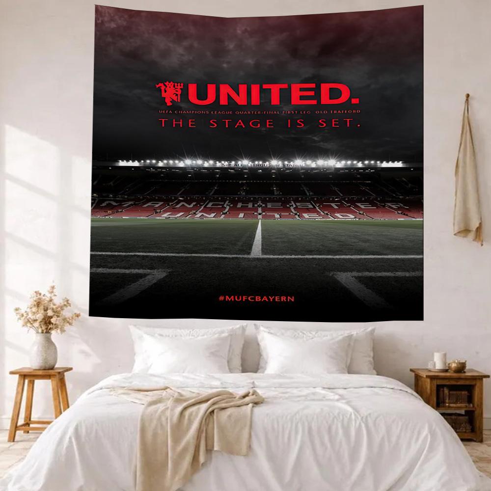 Manchester Wall Decor Tapestry Art For Pet Memorial Birthdaywedding Party Backdrop Family Gift