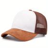 Trucker Adjustable Ports Outdoor Men For Cap Baseball Mesh Neutral Gender Women  Caps Fashion Curved Dad Casual Breathable Sunhat Trendy
