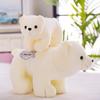Adorable Polar Bear Plush Doll - Children's Pillow or Wedding Toss