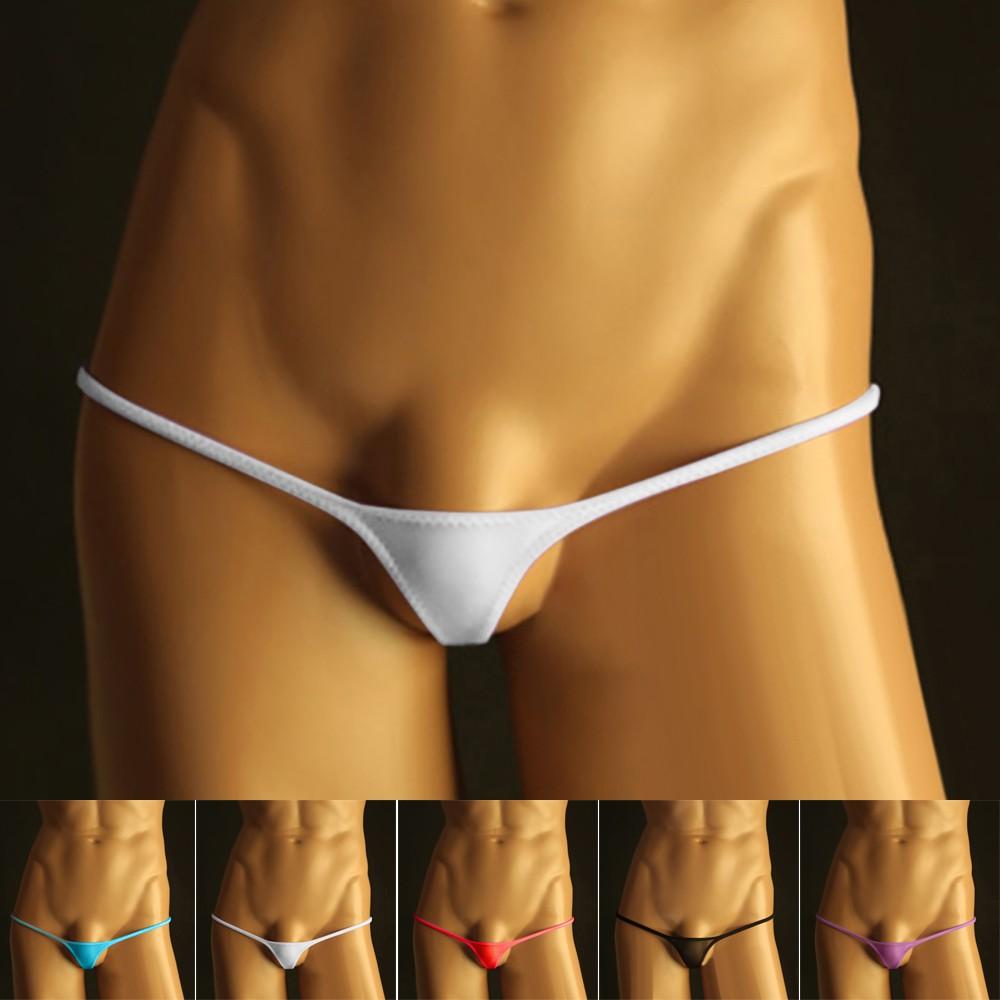 Sexy Mens Micro Briefs Sheer Lace Panties G-string Thongs Knickers Underwear