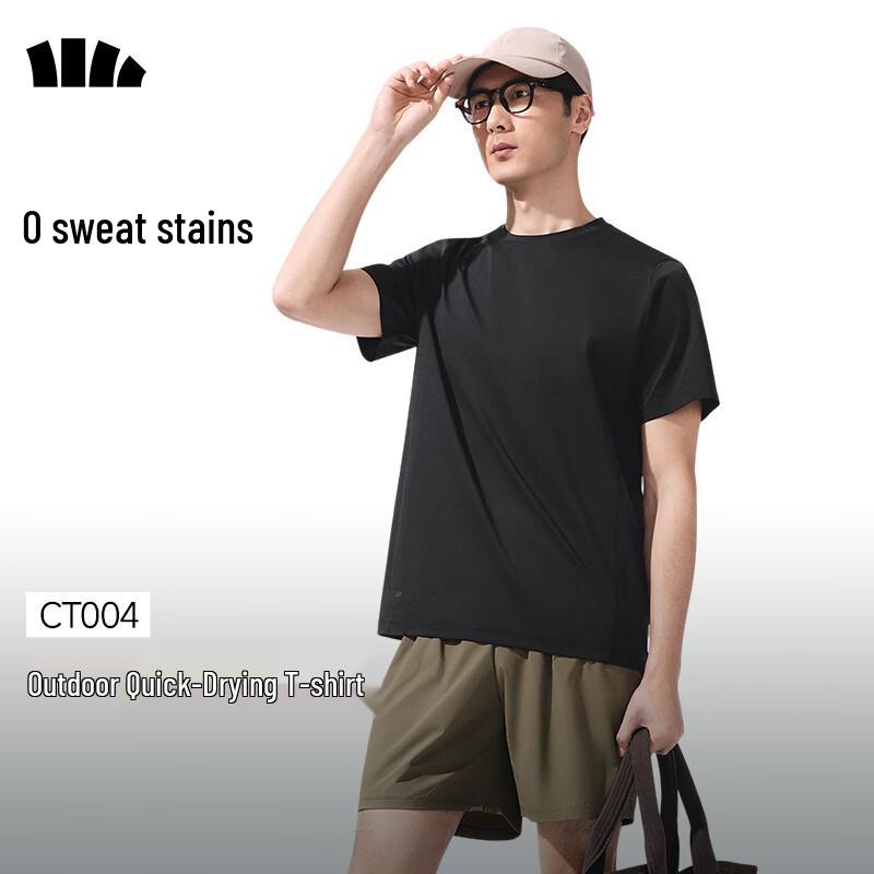 

Beneunder Men s Quick-Dry Cotton-Feel T-Shirt CT004 L