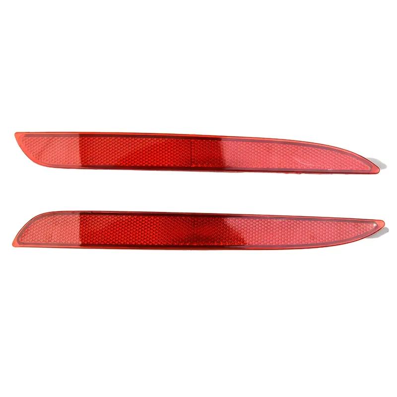 Car Rear Bumper Reflector Left + Right Lighting Parts Red Replacement 3 BL ABS Plastic Accessories Car Decorate