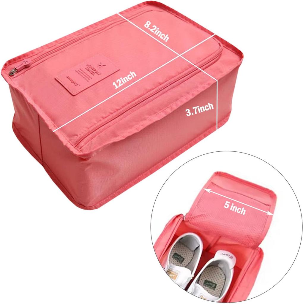 Travel Shoe Bag, Foldable Waterproof Shoe Bag Organizer for Packing, Travel Essentials for Flying, Portable Shoe Travel Bag