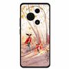 Für TCL 60 SE Hülle T517H Niedliche Cartoon Bunte Weiche TPU Silikon Rückseite für TCL 60 SE Hülle Schwarze Handyhülle Funda TCL60 SE