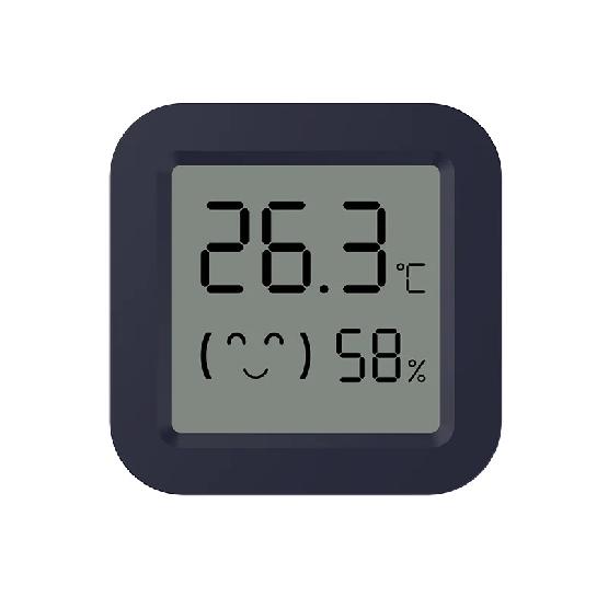 

Bluetooth Temperature Humidity Sensor Mini LCD Screen Smart Tuya APP Remote Voice Control Google Thermometer Hygrometer чорний