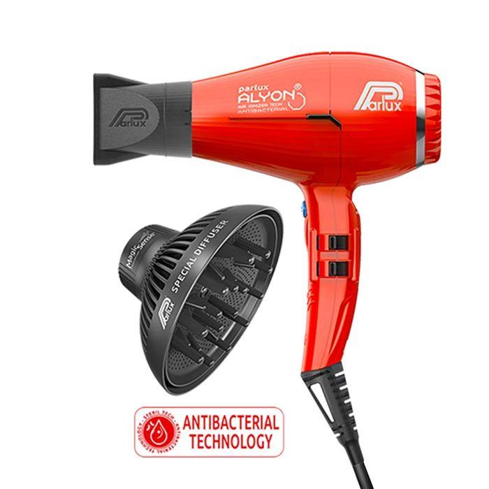 Sèche-cheveux - Parlux - Alyon Air Ionizer Tech - Rouge - 2250 Watts - Écologique
