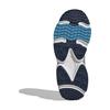 Adidas Originals Ozmillen Trendy Versatile Slip-Resistant Durable Low-Top Casual Shoes Kids Casual Shoes Silver Blue IG4274