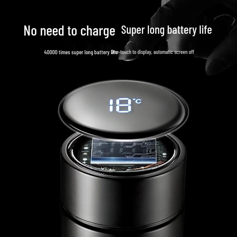 Fuguang 316 Stainless Steel Smart Temperature Display Insulated Water Bottle