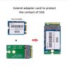 Xiwai Extension Adapter for Wireless Card NGFF E Key A E Key 22x30mm To 22x42mm SSD Extender Male Female +
