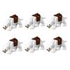 Medieval Military Building Blocks Cavalry Army Horse Animal Elephant Camel Wolf Crocodile Brick Toy Accessories S003