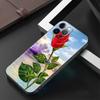 Luxus Rosen Blumen Handyhülle für iPhone Samsung Galaxy Redmi Xiaomi Oppo OnePlus Note SA 7 8 9 10 11 12 13 14 20 21 22 23 53 54 Pro Max Plus Ultra
