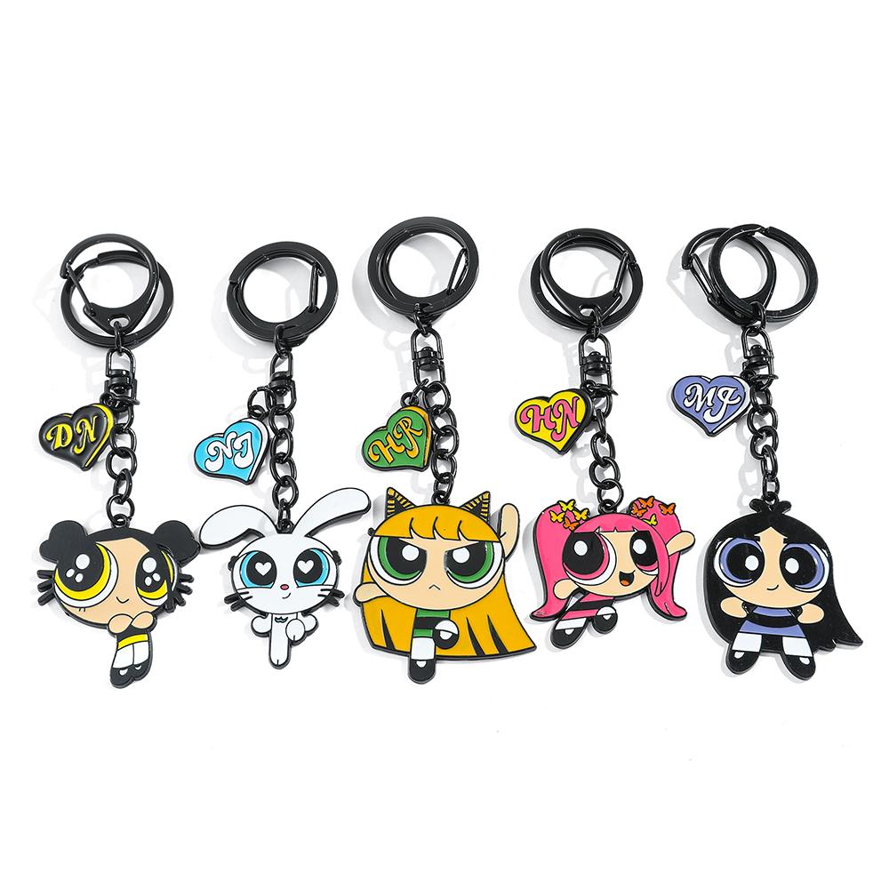 Anime Cute Girl Keychain Bag Charms Pendants Souvenir Creative Party Gift Toy Collection Christmas Fun New