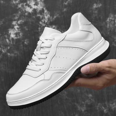 Chaussures de Skateboard pour Homme en Cuir Véritable Tendance Baskets Légères Chaussures de Skateboard pour Homme de Haute Qualité Chaussures Décontractées Nouvelles Baskets Confortables