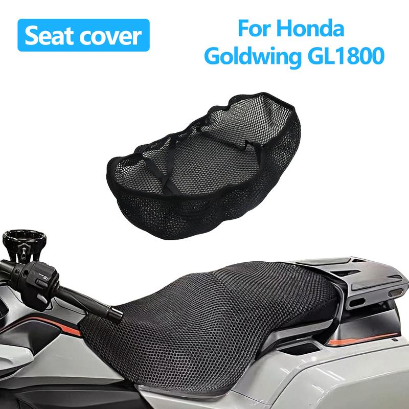 For Honda Goldwing GL1800 2018-2024 Motorcycle Seat Cover Mesh Fabric Seat Non-Slip Breathable Heat Ulation Protect Cushion