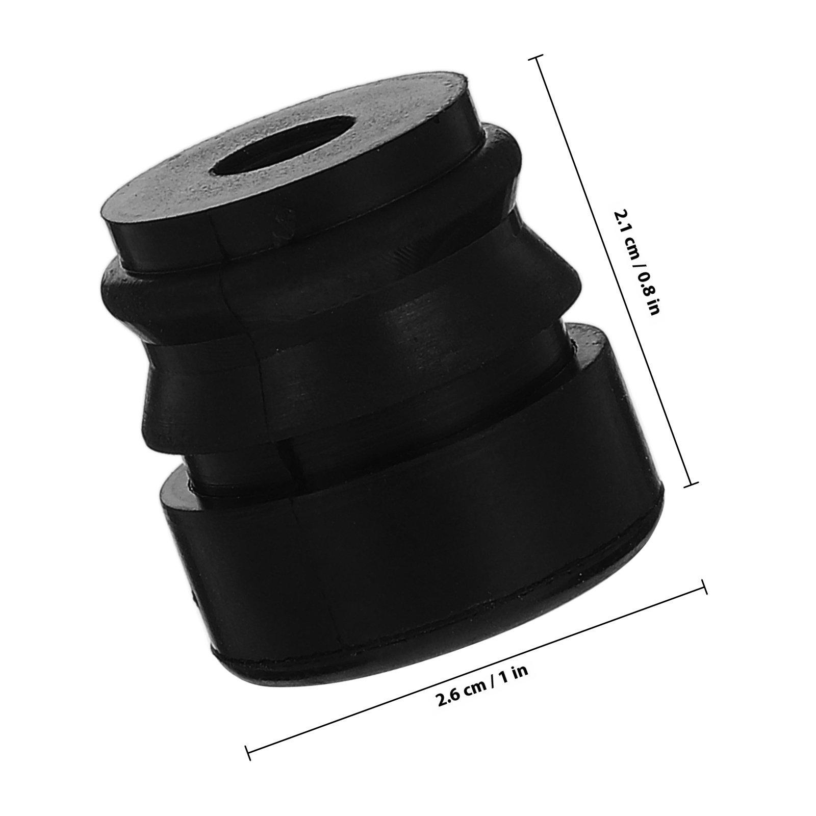

10 Piece Chainsaw Handle Anti-Vibration Annular Rubber Pads Replacement Damping Block Buffer Plug Mount Parts чорний