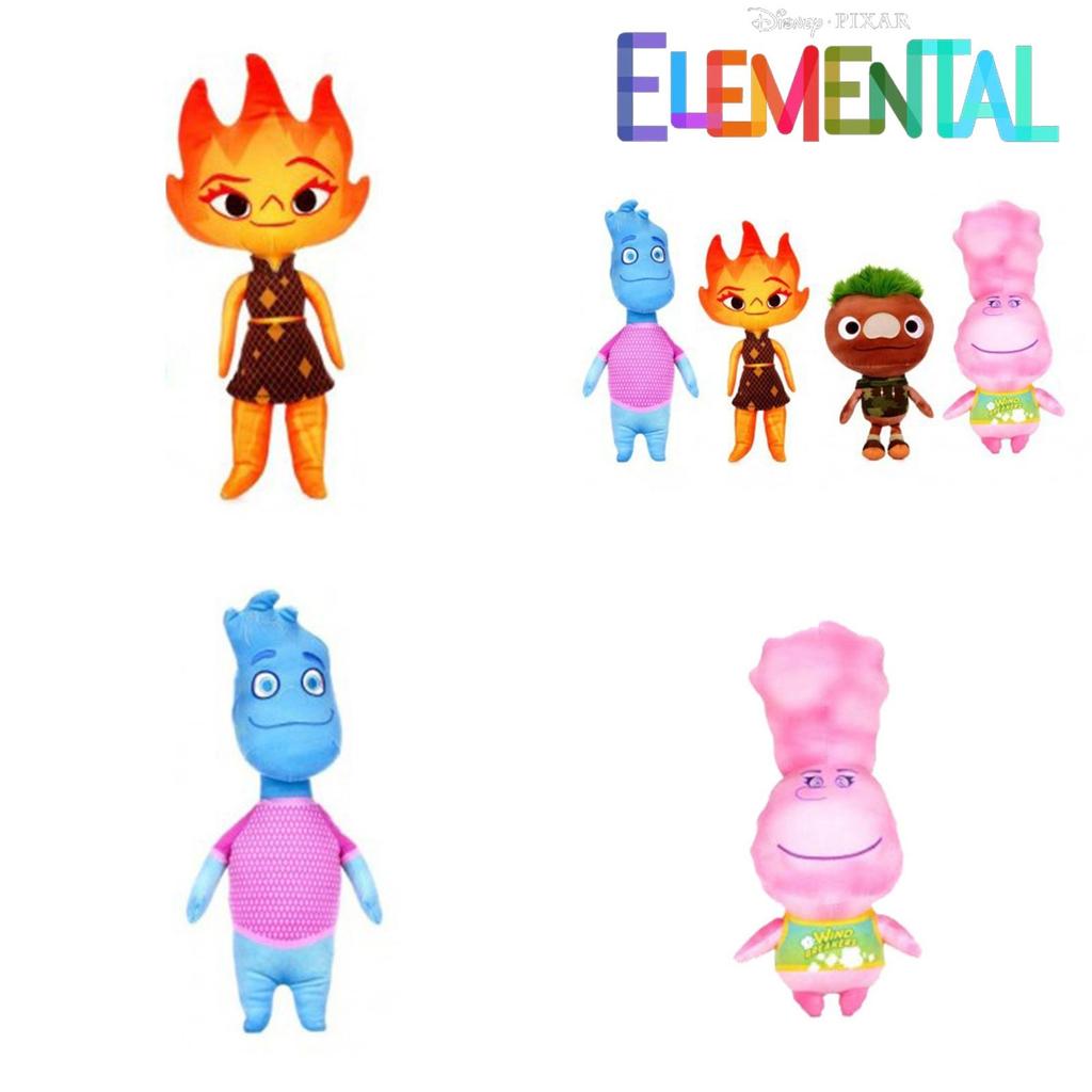 Elemental Plush Toys From The Crazy Element City