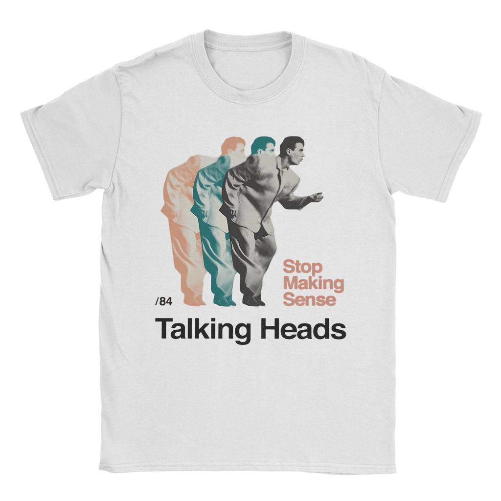 Unisexs TShirts Talking Heads Stop Making Senses Funny Cotton Tee Shirt Short Sleeve T Shirts O Neck Clothing New Arrival