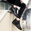 Genuine Leather Fashion Sneakers Men All-match Casual Shoes Increase Insole 8cm Luxury Brand 2024 New Arrival Men's Skate Shoes
