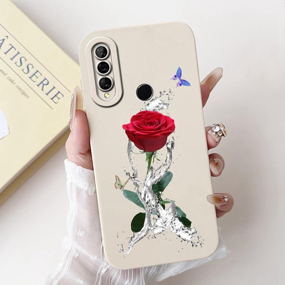 Beautiful Floral Painting Phone Case For Huawei Y6P 2020 / Y7P 2020 Soft Silicone Shockproof Cover For Huawei Y6p Y7p Bumpers