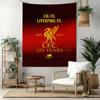 Liverpool Football Club Vægdekoration Vægtæppe Kunst Til Kæledyrsminde Fødselsdag Bryllupsfest Baggrund Familiegave