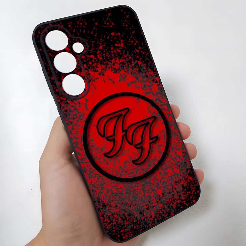 Foo Fighters Band Phone Case For Samsung S26 Ultra S25 Edge Ultra S23 S22 S21 S20 Ultra Plus S24 Fe Glass Cover