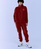 FANGOH F-Logo Embroidered Jogger Pants Burgundy