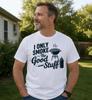 I Only Smoke The Good Stuff T Shirt Funny Father Day Gift BBQ Grilling Men Tee