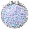 70pcs Glass Seed Beads Charm Frosted Mineral Abacus Czech Spacer Beads For Jewelry Making Accessories