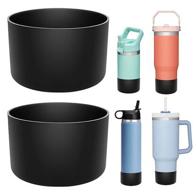 1 st 7,5 cm x 4,5 cm Godisfärgad Silikon Godisfärgad Mugg Skyddshylsa Kudde För 40 oz Tumbler Med Handtag & 20 oz 30 oz