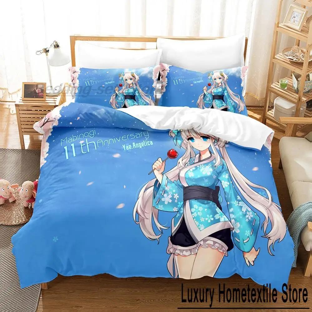 Genshin Impact Yae Miko Bedding Set Single Twin Full Queen King Size Bed Set Adult Kid Bedroom Duvet Cover Sets 3D Print Anime