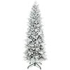 7ft Flocked Artificial Christmas Tree