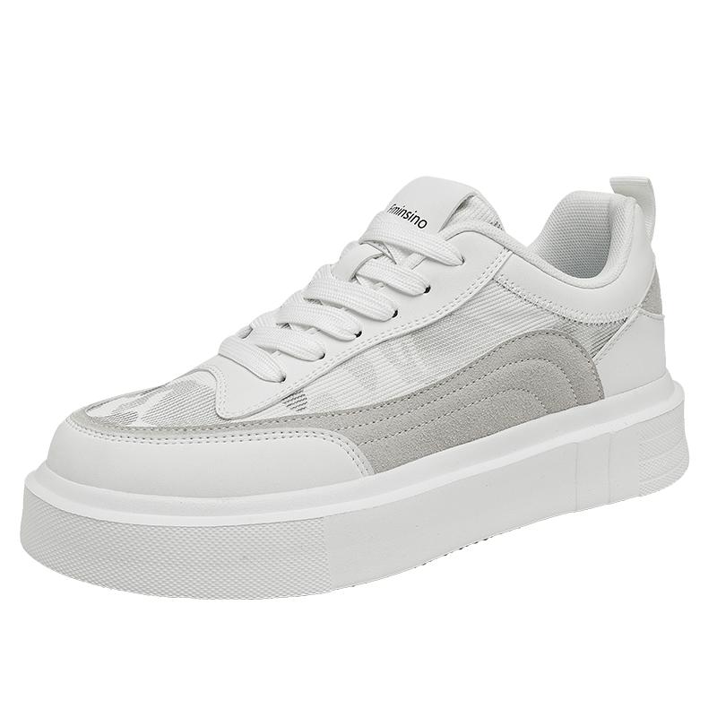 Men's Board Shoes Four Season Breathable Casual Comfortable Anti Slip Wear-resistant Thick Sole Outdoor Casual Shoes Zapatillas