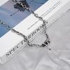 Trendy Men's Clavicle Necklace: Versatile, High-End, Simple Hip Hop Jewelry