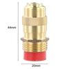 Easy Adjustment Adjustable Misting Nozzle Gardening Flow Rate 100-130L H Integrated Filter Design Robust Brass Material