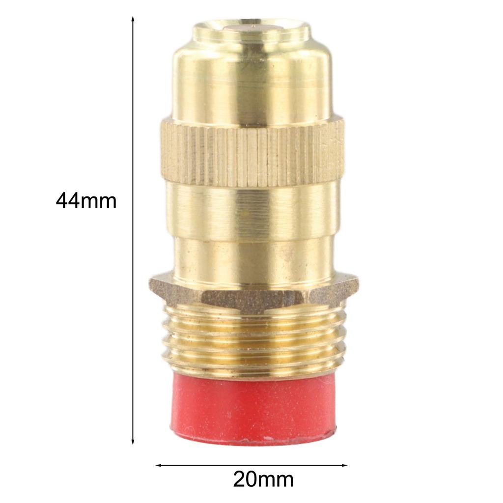 Easy Adjustment Adjustable Misting Nozzle Gardening Flow Rate 100-130L H Integrated Filter Design Robust Brass Material