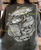 Vintage Fish Marine Life Fishing Lover Ocean Creatures Comfort Colors® Tshirt, Angler Nautical Illustration Aquatic Nature Tees,