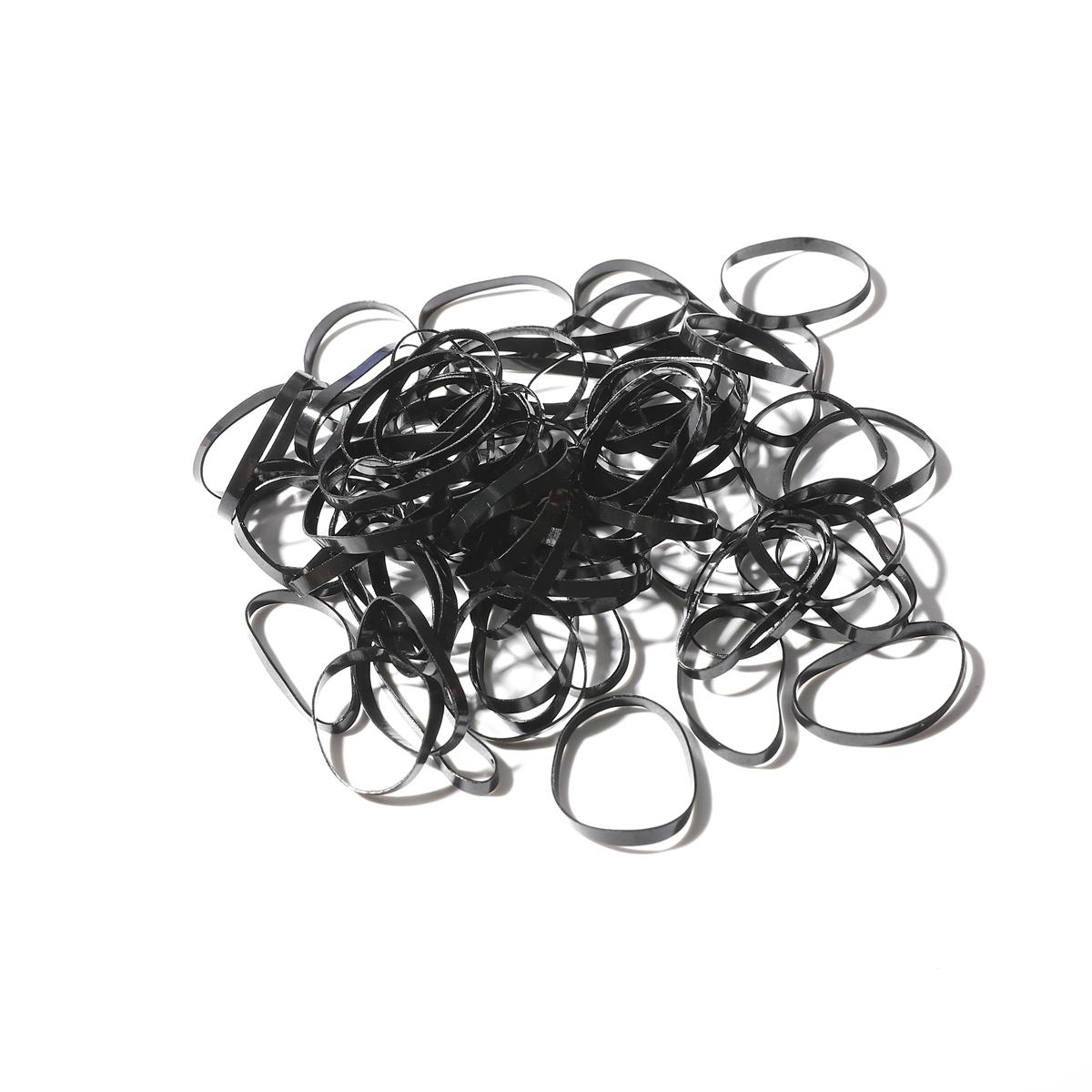 

70 шт./компл. одноразовые мини-резинки для волос детские круглые женские резинки для волос эластичные для плетения косичек