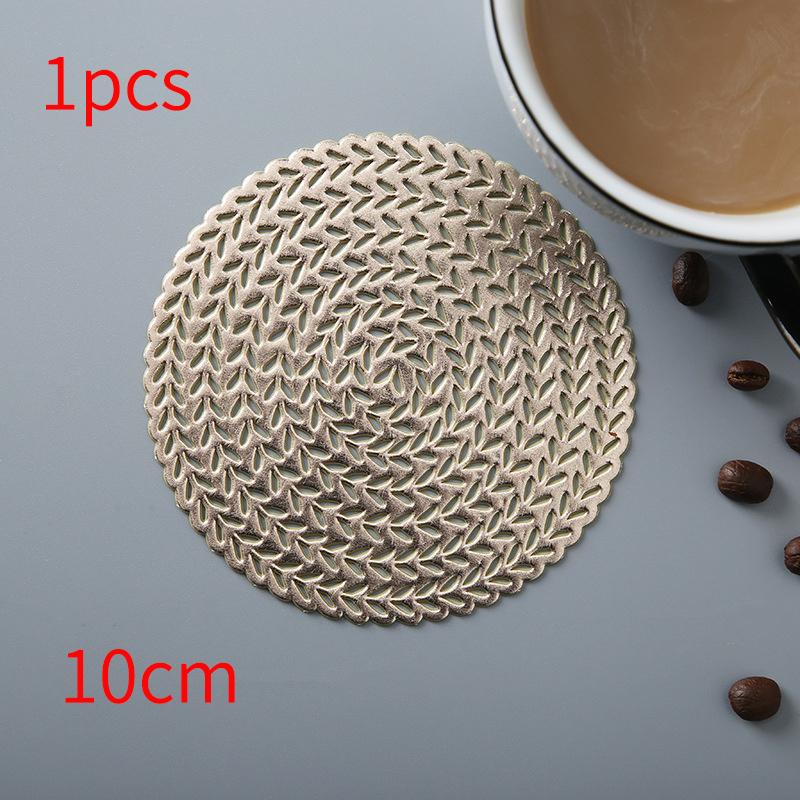 1/2/6 stuks Drankbeker Onderzetters Glazen Keukenmat PVC Placemat Hittebestendige Mat Tafel Placemats Eettafel Mat Warmte-isolatie Antislip