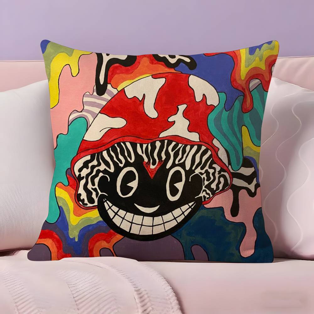 L-Lil D-Darkie Rapper Pillow Case  Ultra Soft Skin Friendly Fabric Cloud Like Comfort & Concealed Zipper