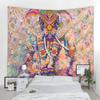Elephant Indian Mandala Tapestry 3D Aesthetics Wall Hanging Boho Decor Retro Decor Psychedelic Hippie Tapestry Aesthetics