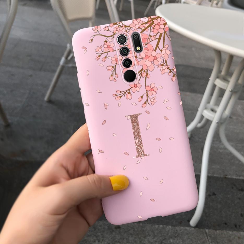 For Xiaomi Redmi 9 Case Redmi9 Prime Cute Crown Letters Cover Silicone Soft TPU Phone Case For Xiaomi Redmi 9 Prime Redmi9 Shell