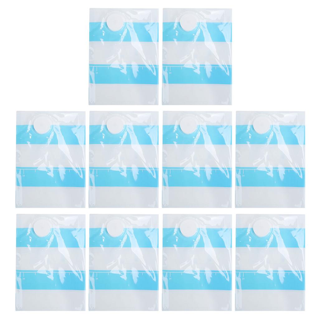 10Pcs Set 12C Vacuum Storage Bag Space Saving Compressed Bag with 3.5cm Thread Air Inlet
