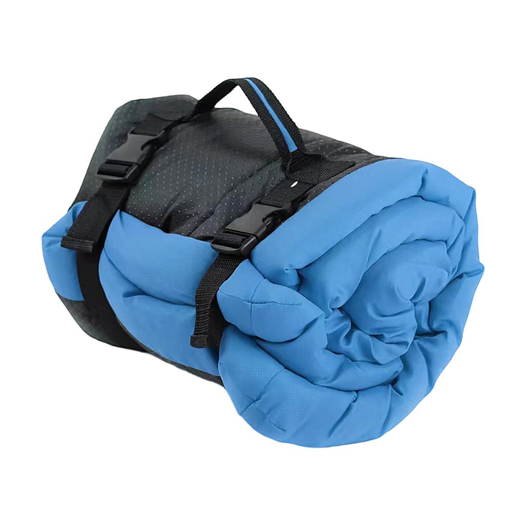 Portable Dog Bed Mat, Washable Foldable Pet Bed For Large Medium Small Dogs, - Outdoor Dog Crate Pad With Carry Strap, Puppy Sleeping
