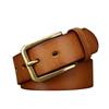 Belt Men's First Layer Cowhide Leather Pin Buckle Belt Men's Casual All-Match Young and Middle-Aged Korean Style Trendy Pant Belt