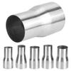  Edelstahl Auspuffrohr Anschluss Rohr Adapter Reduzierstück Modifiziertes Teil