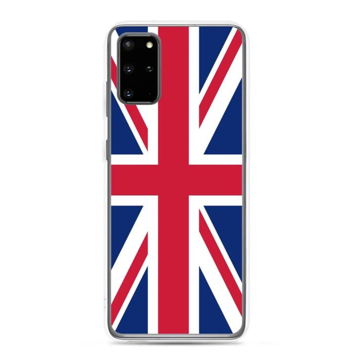 Telefondeksel - Samsung - Galaxy S21 Ultra - Storbritannias flagg - Fleksibelt - Flerfarget